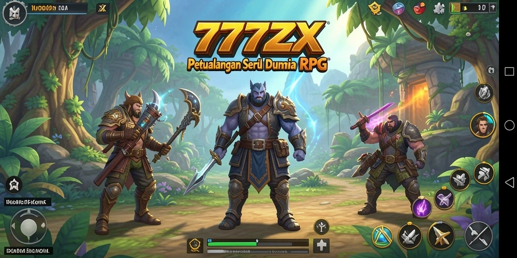 Tampilan gameplay RPG yang menakjubkan dari 777ZX.