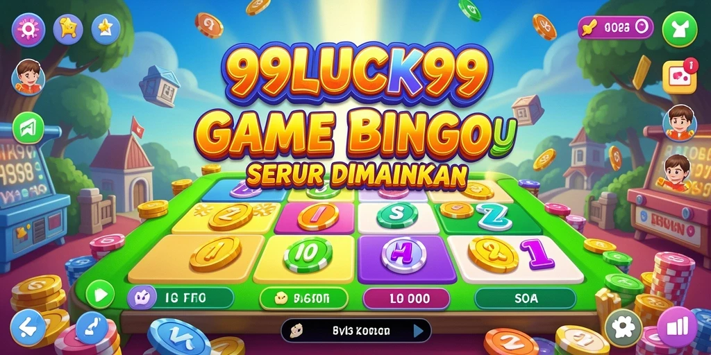 Gameplay seru dalam aplikasi Bingo 99LUCK99.