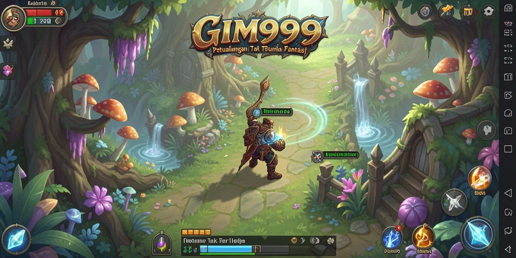 Gameplay seru dan menantang dalam GIM999.