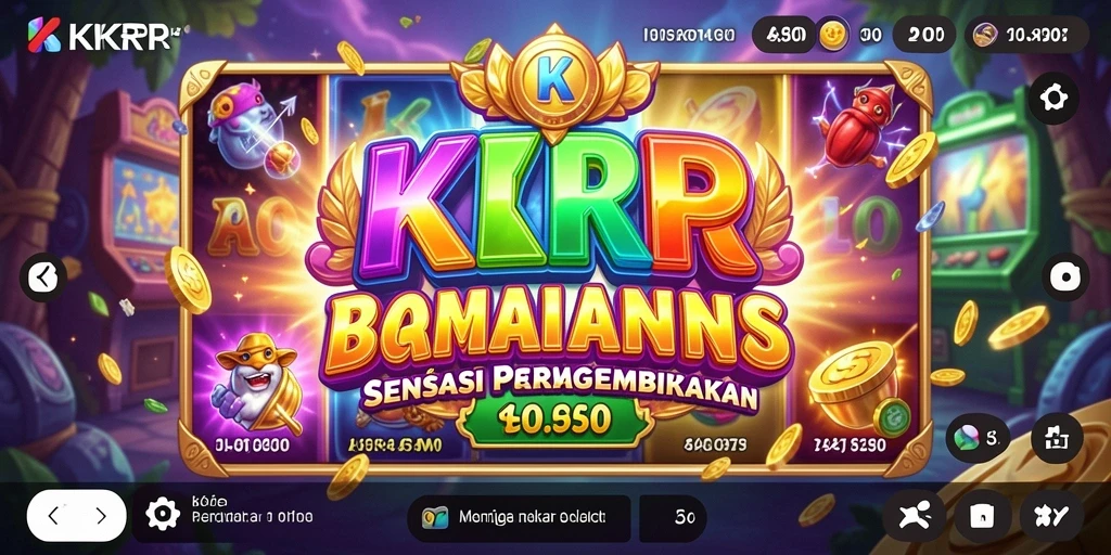 Screenshot menampilkan serunya gameplay Slot KKRP.