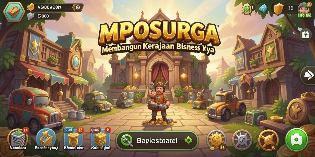 Tampilan gameplay MPOSURGA yang mendebarkan dan penuh strategi Tycoon.