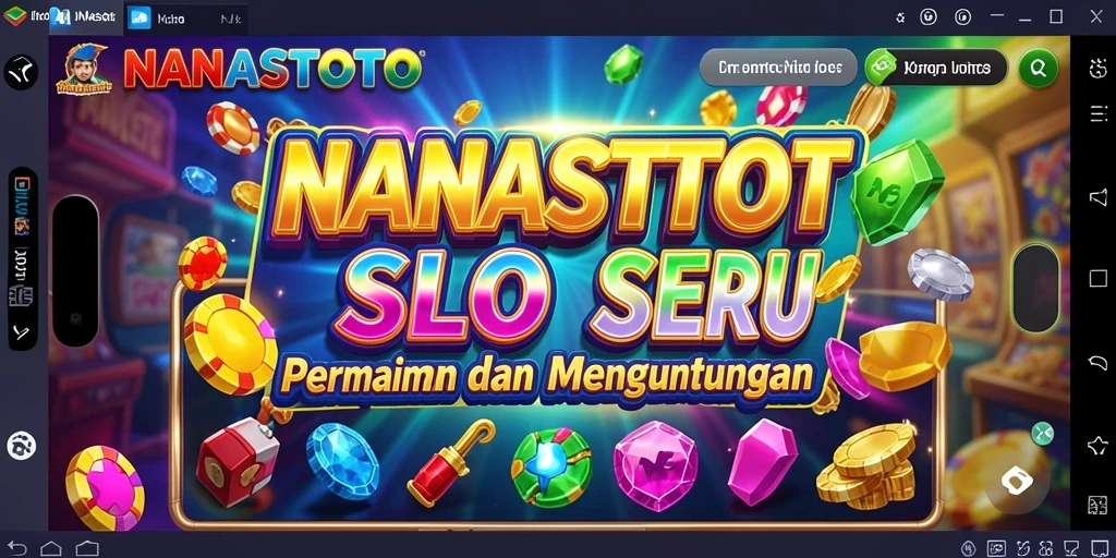 Screenshot NANASTOTO memperlihatkan gameplay Slot yang menarik dan menghibur.