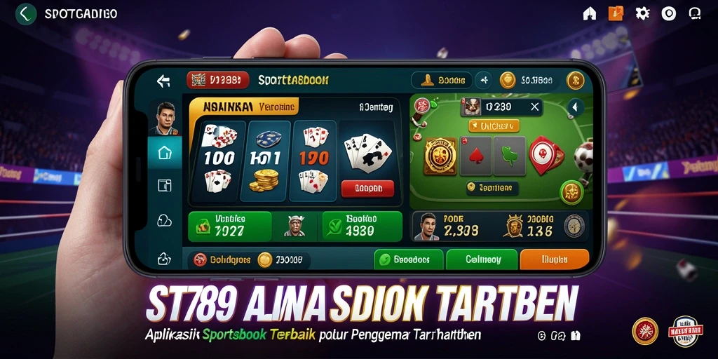 Tampilan menarik dari permainan Sportsbook di ST789.
