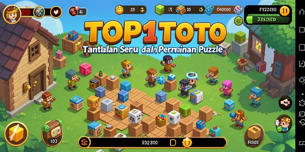 Tampilan gameplay seru di <strong>TOP1TOTO</strong> dengan teka-teki menarik.