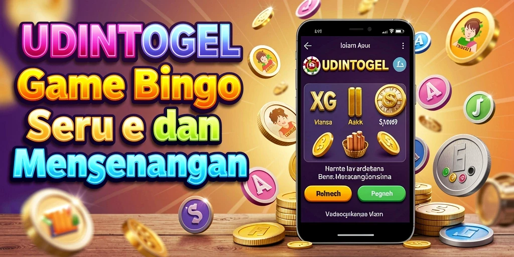Tampilan gameplay UDINTOGEL yang seru dan interaktif.