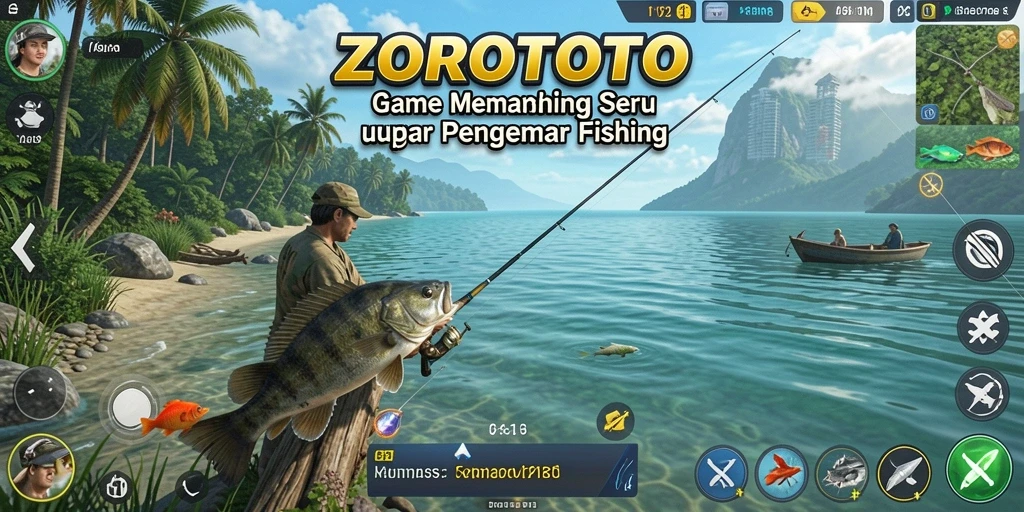 Tangkapan besar di ZOROTOTO saat bermain fishing.